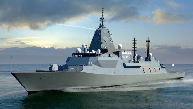 Hunters frigates could be reconfigured so that they have a lot more missile cells while retaining some anti-submarine capability.