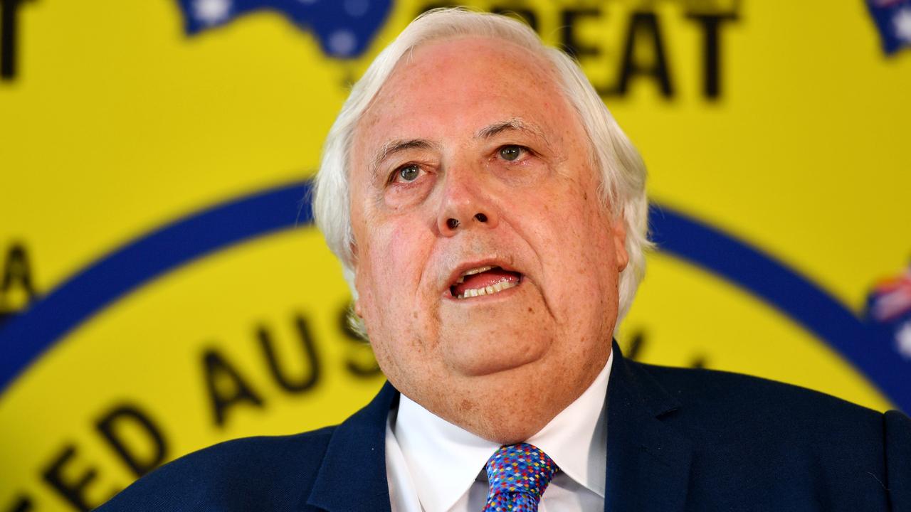 Mining magnate Clive Palmer. Picture: Alix Sweeney