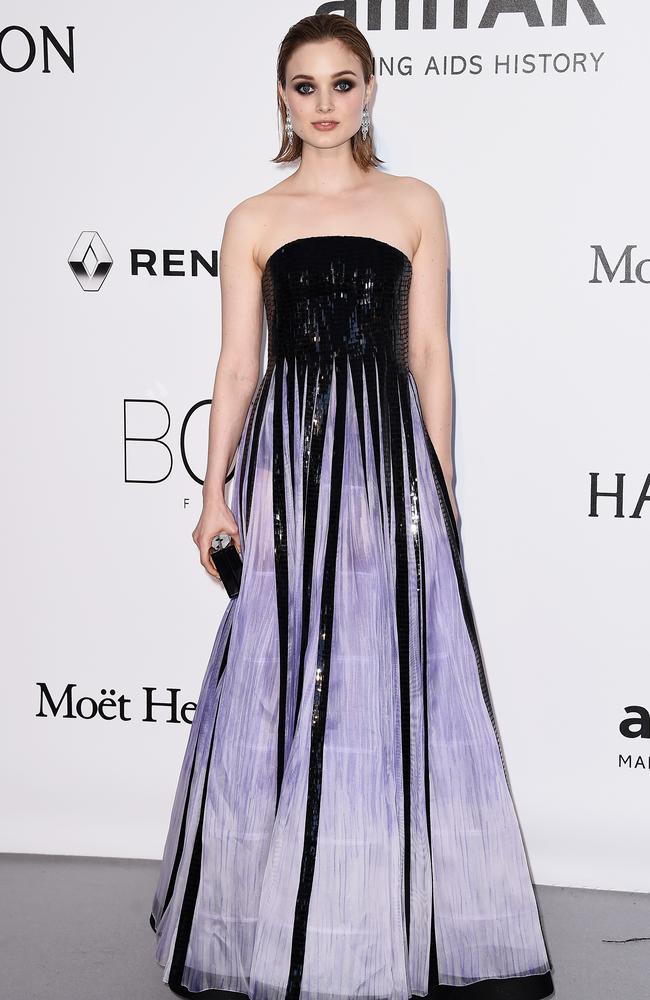 Bella Heathcote arrives at amfAR’s 23rd Cinema Against AIDS Gala at Hotel du Cap-Eden-Roc on May 19, 2016 in Cap d’Antibes, France. Picture: Ian Gavan/Getty Images