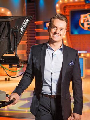 Family Feud’s Grant Denyer is just one of a number of Channel 10 personalities nominated for a Logie. Picture: Mark Stewart