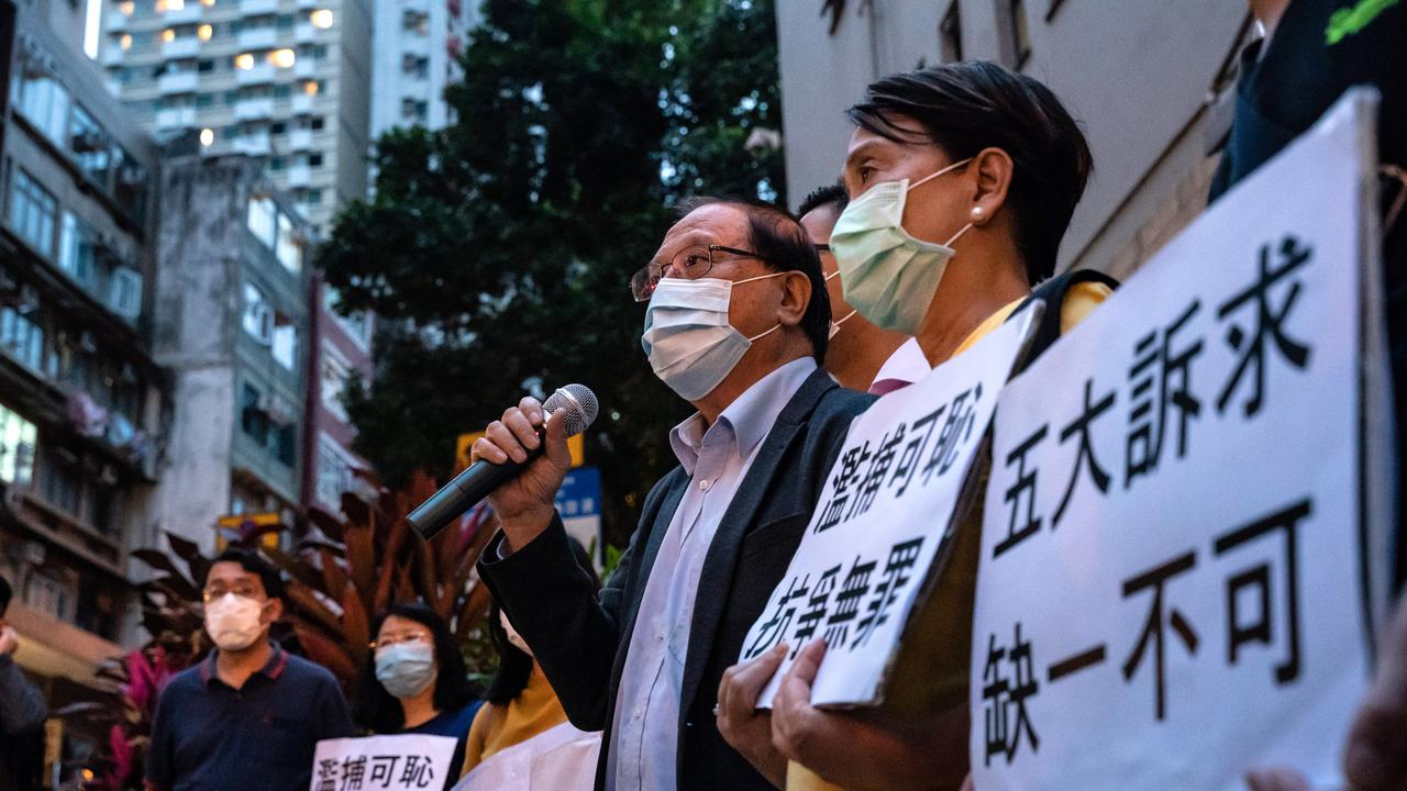 Hong Kong Arrests Spark Call For New Protests The Australian