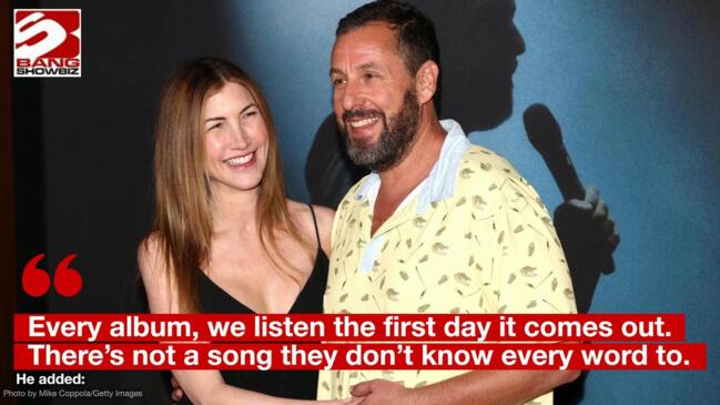 Adam Sandler’s favourite Taylor Swift song is ‘The Best Day’ – because of his children