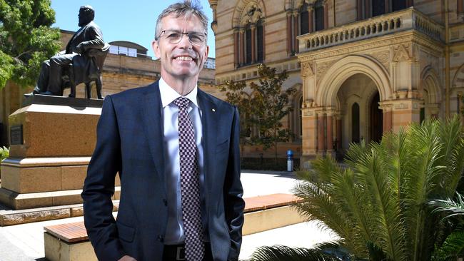 University of Adelaide Vice-Chancellor Peter Hoj. Picture: Mark Brake