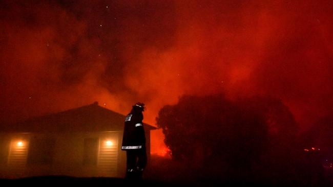 After days of battling a large fire at Peregian, exhausted local volunteers are being called to small fires being lit on private properties by residents unaware of a fire ban. Picture: John McCutcheon / Sunshine Coast Daily