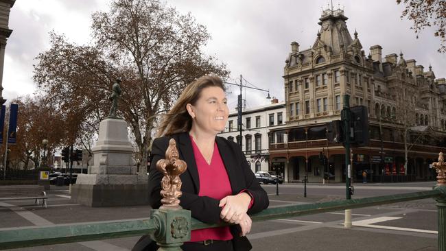 Managing director of the Bendigo and Adelaide Bank Marnie Baker. Picture: Daryl Pinder