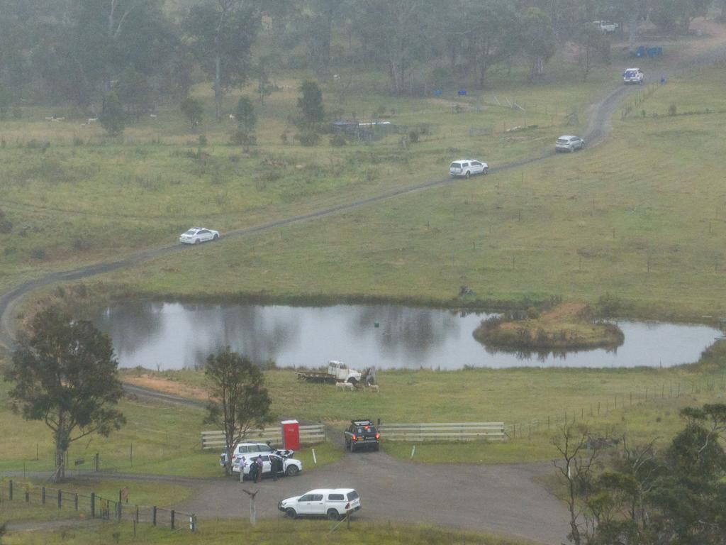 Police revealed on Tuesday that the couple’s bodies had been found dumped in surf bags along a fence.