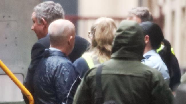 MELBOURNE, AUSTRALIA- NewsWire Photos OCTOBER 18, 2024: Greg Lynn leaves the court after sentencing at the Supreme court of Victoria for the killing of Carol Clay in the Victorian high country. Picture: NewsWire/ David Crosling