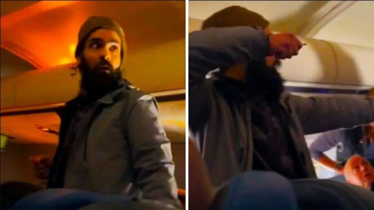 Passenger attempts to stab flight attendant