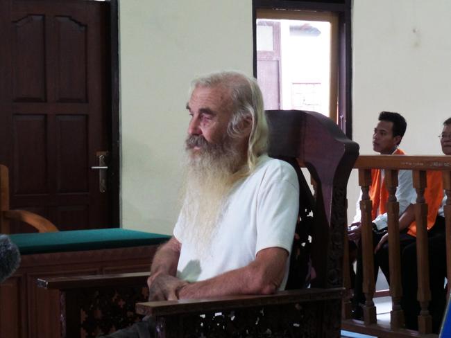 Australian man Robert Ellis, pictured at his sentencing today. Picture: Supplied