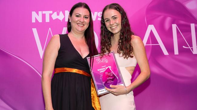 Ella Day Winner of the Rising Star Under 25 Presented by Australian Computer Society at the 2025 NT NEWS Woman of the Year. Picture: Pema Tamang Pakhrin