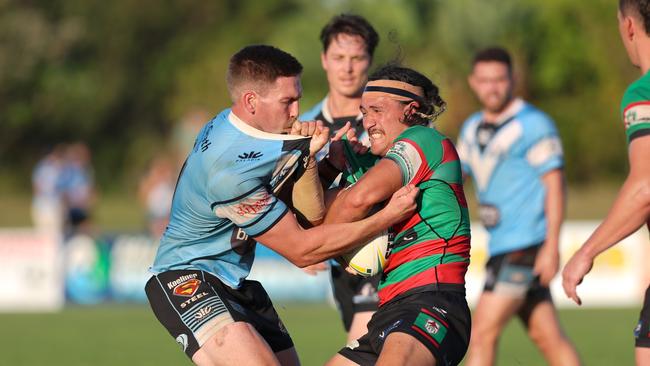 Ballina prevailed on the back of a gutsy performance. Picture: DC Sports Photography