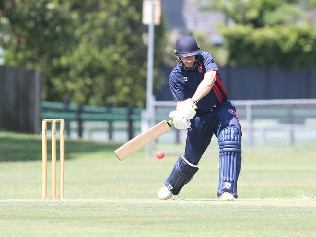 Michael Waldren’s 64 from 52 balls has earned him a spot in the first grade team of the week. Picture by Richard Gosling