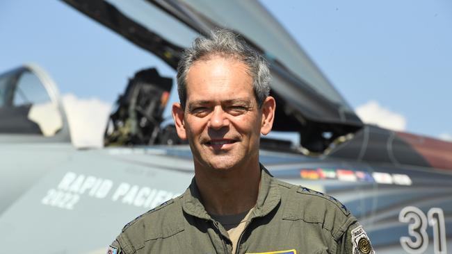 US Commander Pacific Air Forces General Kenneth Wilsbach in Darwin. Picture: (A)manda Parkinson