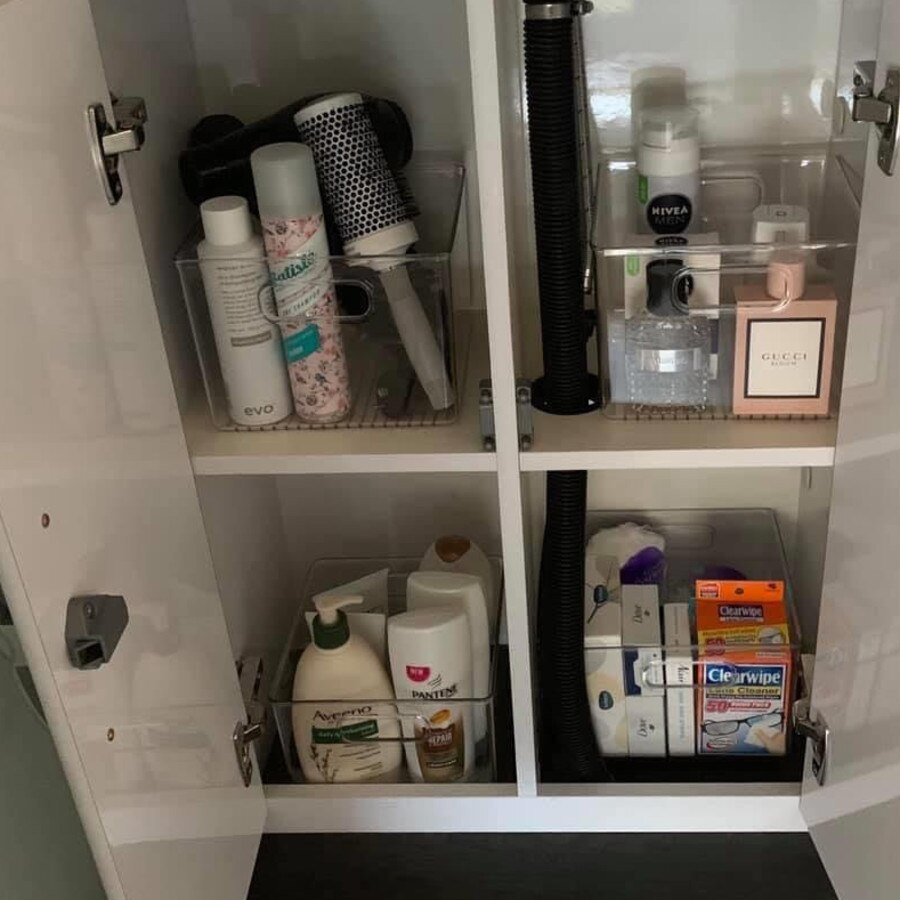 She spent roughly five weeks organising every room, cupboard and drawer in her house. Picture: Leanne Marie