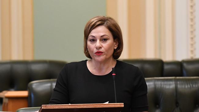 Former Queensland deputy premier Jackie Trad. Picture: AAP