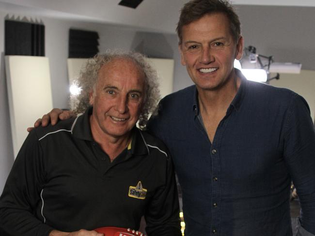 Football legend John Platten with Mark Soderstrom