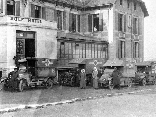 Australian Voluntary Hospital at Wimeaux. Picture: Supplied