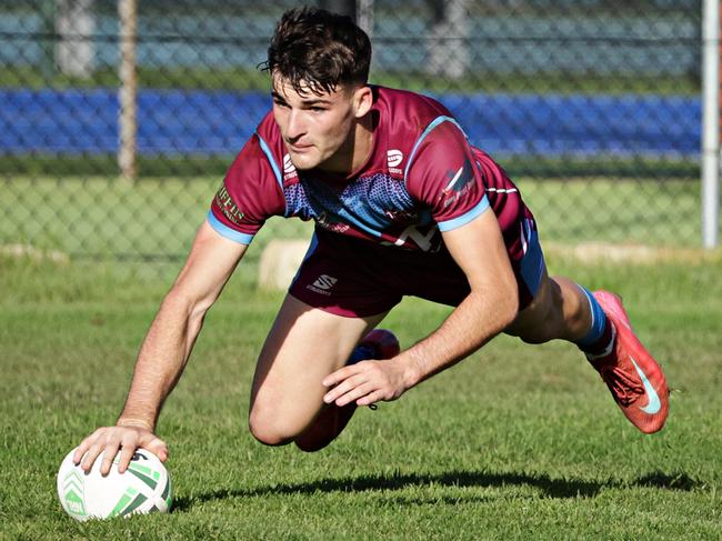 Hills Sports High fullback Lincoln Fletcher. Picture: Adam Yip