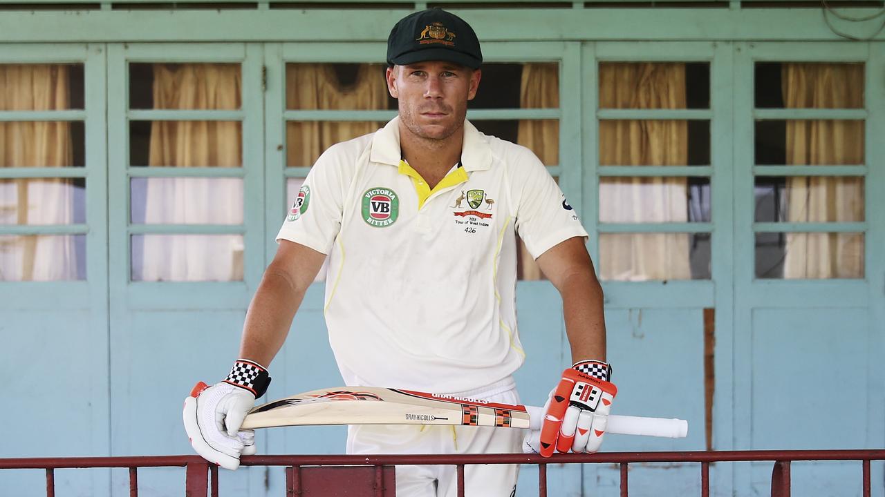 KINGSTON, JAMAICA - JUNE 10: David Warner of Australia poses at the Kingston Cricket Club at Sabina Park on June 10, 2015 in Kingston, Jamaica. (Photo by Ryan Pierse/Getty Images)