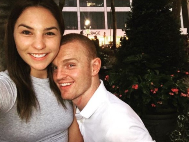 Alex McKinnon and Teigan Power have achieved so much in four year. Picture: Instagram