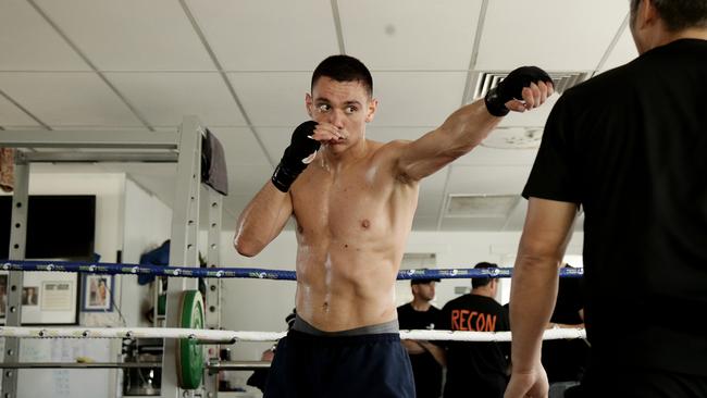 Tszyu won an amateur title with a broken wrist. Picture: Mark Calleja