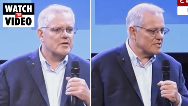 Scott Morrison emotionally addresses congregation at Sutherland church