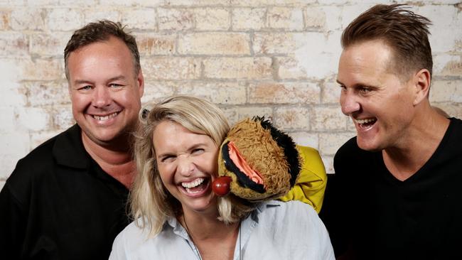 Libby Trickett resigned from the Luke Bradnam Show two months ago to pursue a teaching career. Co-hosts Ben Dobbin and Luke Bradnam have been told the show won’t continue after December 7. (AAP Image/Mark Calleja)