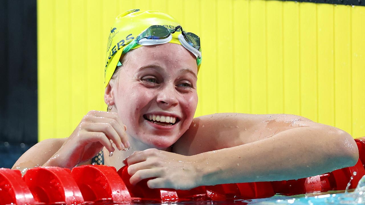 Elizabeth Dekkers won gold in the 200m butterfly. Picture: Clive Brunskill/Getty Images