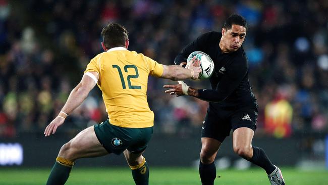 All Blacks star Aaron Smith in action for New Zealand this year. Picture: Anthony Au-Yeung/Getty Images