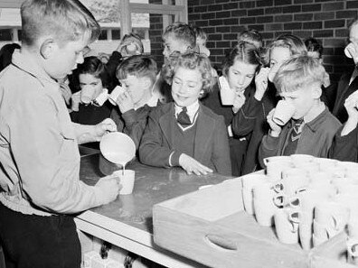 Free milk was given out in Australian schools by ‘milk monitors’ for many years.