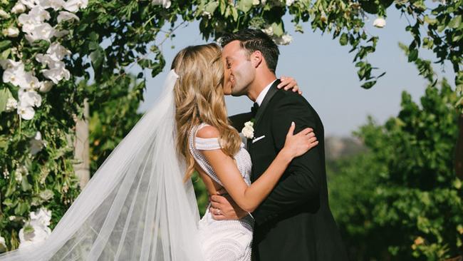 Nadia and Jimmy Bartel wed five years ago.