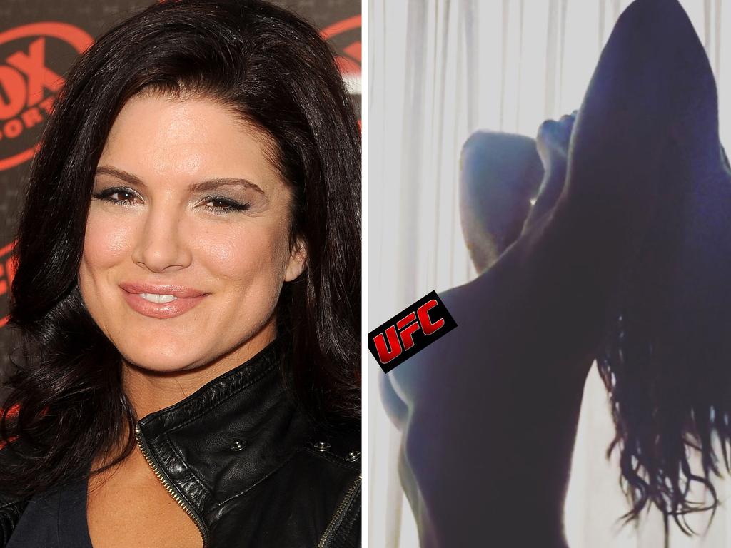 Gina Carano told to put some clothes on after posting naked