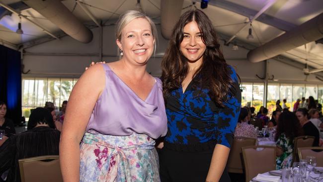 Kelly Mulligan and Ashton Carbone at the October Business Month 2023 in Mindil Beach Casino Resort, Darwin. Picture: Pema Tamang Pakhrin