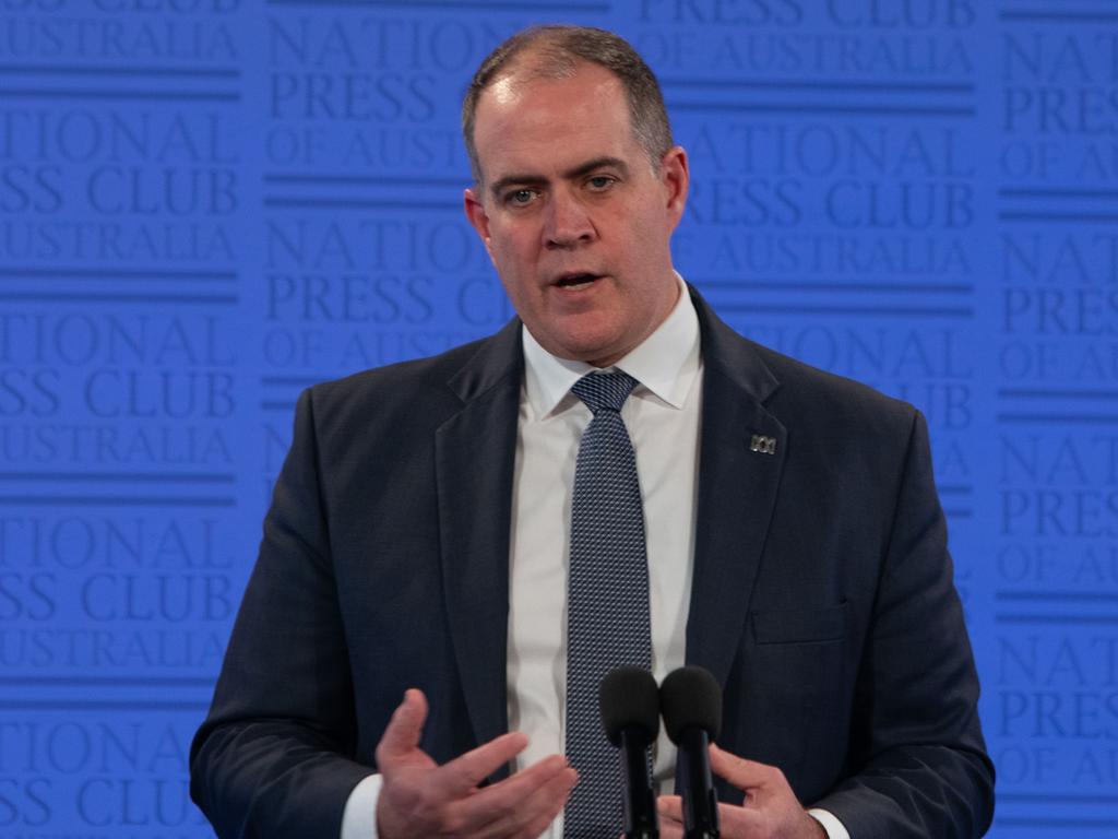 ABC managing director David Anderson says a Four Corners episode linking the Prime Minister to a fringe conspiracy group ‘may well go ahead’. Picture: NCA NewsWire / Andrew Taylor