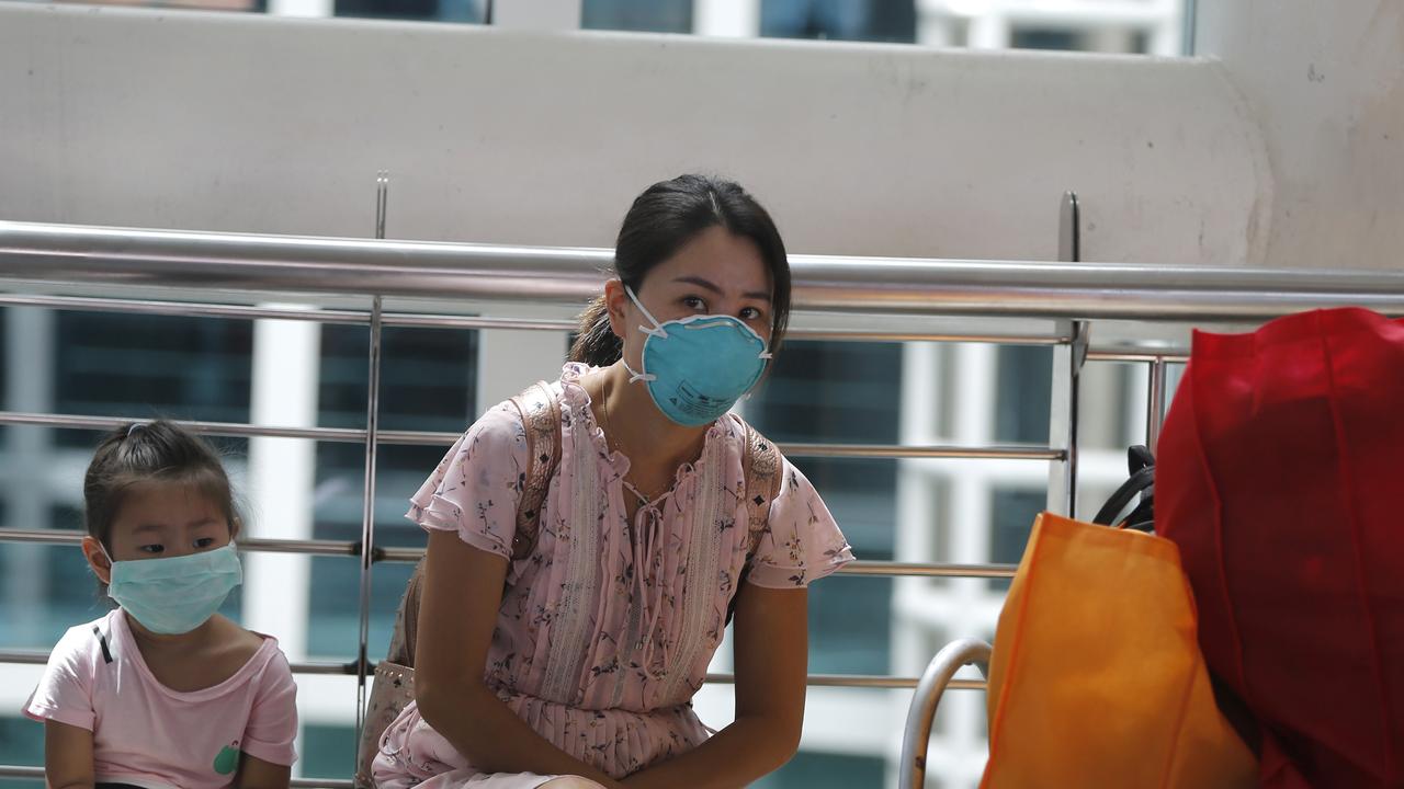 Thousands of Chinese tourists were reportedly stranded in Bali following suspending all flights to and from China amid growing concerns about the coronavirus outbreak. (AP Photo/Firdia Lisnawati)