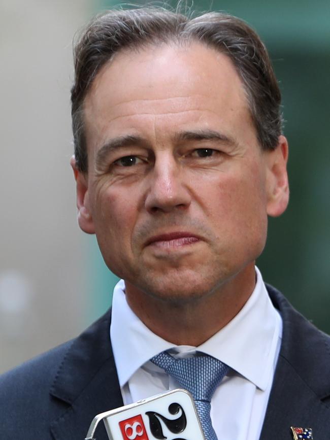 Federal Health Minister Greg Hunt