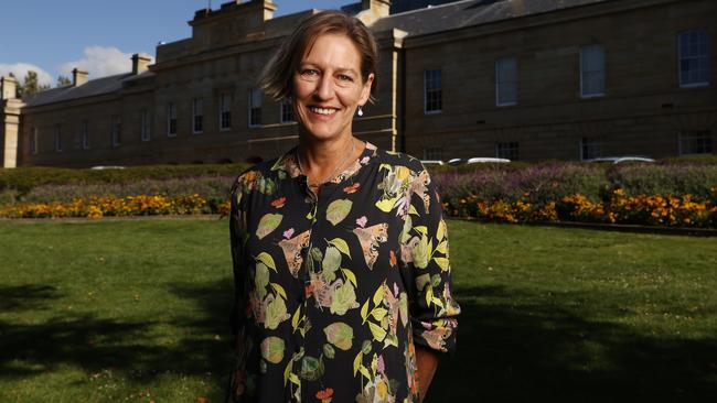 Cassy O'Connor who will run for the Tasmanian Greens in the seat of Hobart in the Legislative Council elections in 2024. Picture: Nikki Davis-Jones