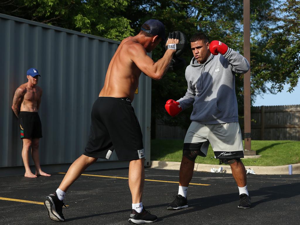 Tuivasa is one of a number of Australian UFC exports who call Western Sydney home, including Tyson Pedro, Mark Hunt and James Te Huna.Picture: Sam Ruttyn