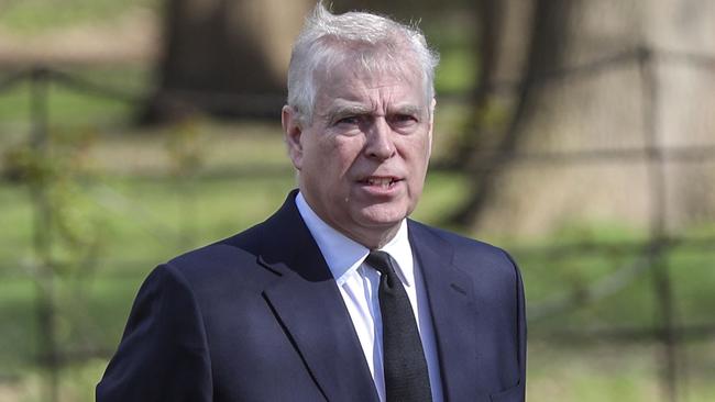 Prince Andrew’s attendance at his father’s funeral will be his first public engagement since stepping down. Picture: Steve Parsons/WPA/Getty