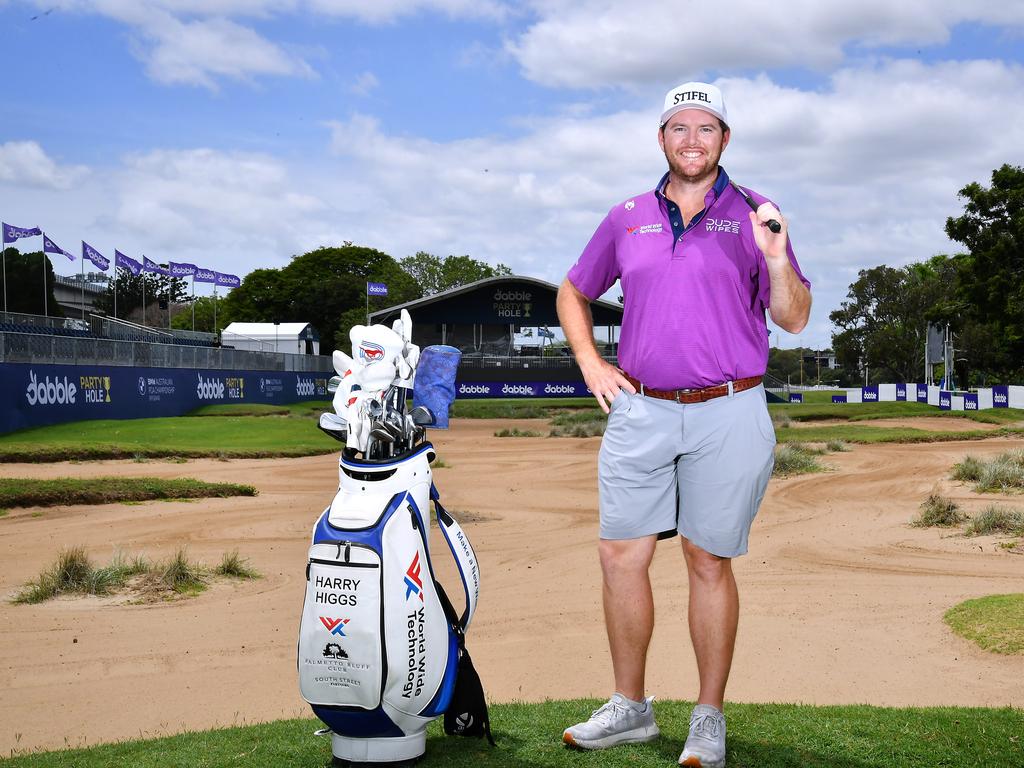 Harry Higgs hopes to have some fun on Royal Queensland’s party hole. Picture: John Gass