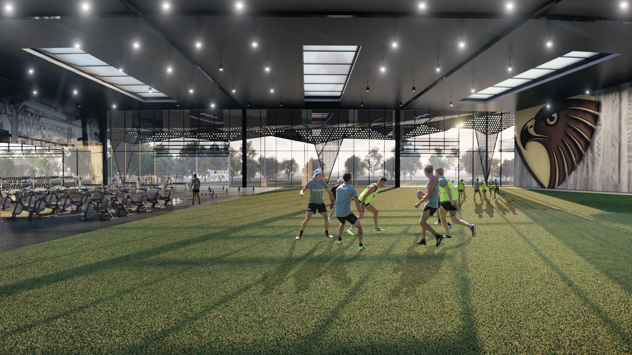 The Hawks believe their proposed new facilities can be among the world’s best.