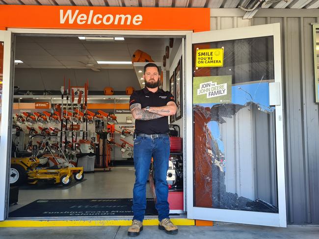 Steve Dufficy manager of Sunshine Coast Mowers