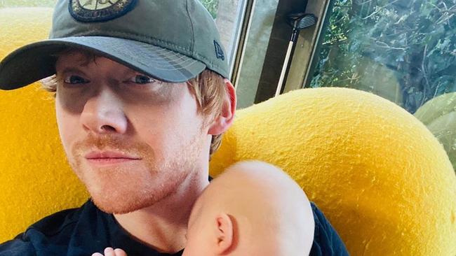 Rupert Grint finally joins Instagram, introducing baby Wednesday to the world.