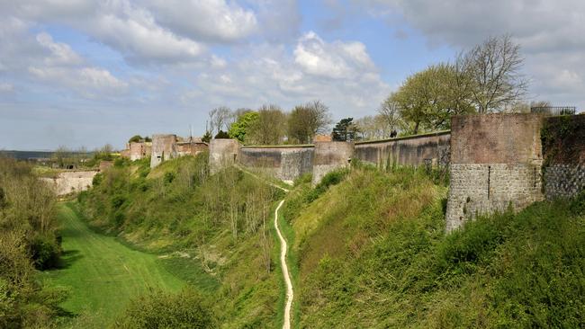 The ramparts of Montreuil, Pas de Calais, France. Picture: Getty Images