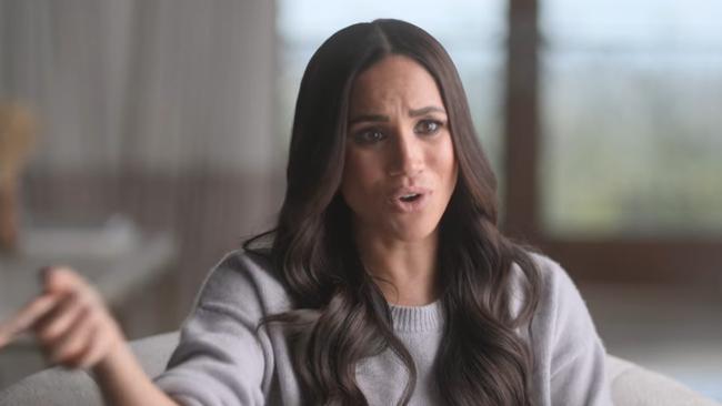 The allegations of alleged bullying by Meghan were glossed over in the series. Picture: Netflix