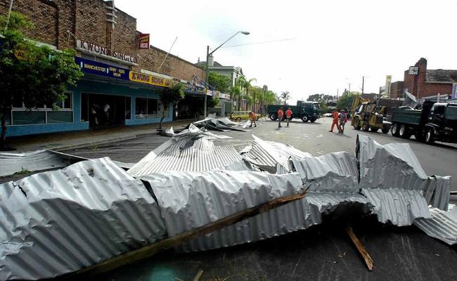 Increasing storm damage is one sign of climate change.