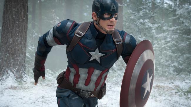 The role of Captain America/Steve Rogers is played by Chris Evans. Picture: Marvel