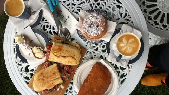 The brunch on offer at Factoria in Wetherill Park.