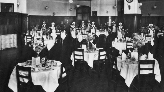 The Adelaide Railway Station Overland Dining Room as it once appeared. Picture: Supplied