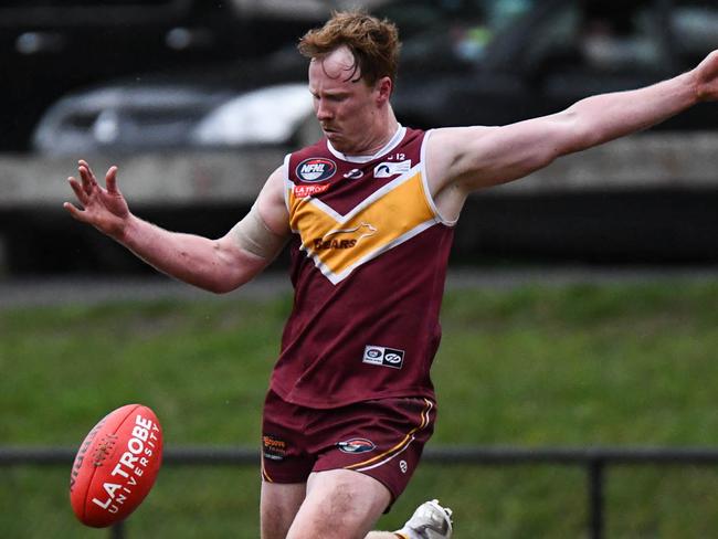 Josh Turner in action for Lower Plenty. Picture: Nathan McNeill